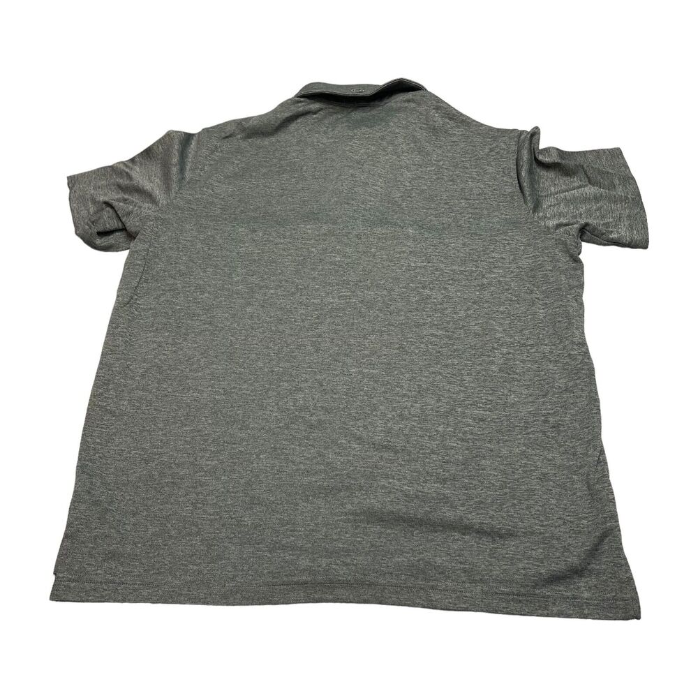 Chase 54 Polo Shirt Men's Medium Gray 100% Polyester Short Sleeve Performance - Picture 3 of 8
